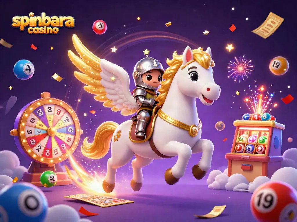 Experience immersive gameplay at spinbara casino with vibrant visuals and dynamic casino elements.